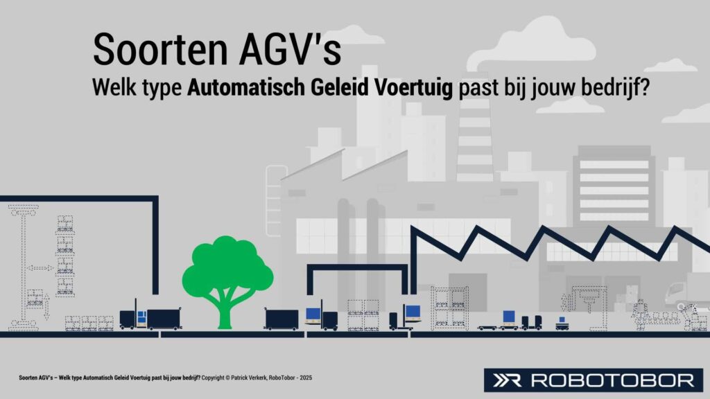 soorten automatisch geleid voertuig AGV types automated guided vehicle